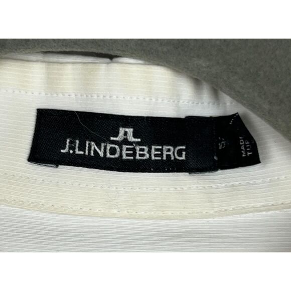 J. LINDEBERG White French Cuff 100% Cotton Button Up Shirt Top  Mens Size Large - Picture 4 of 12